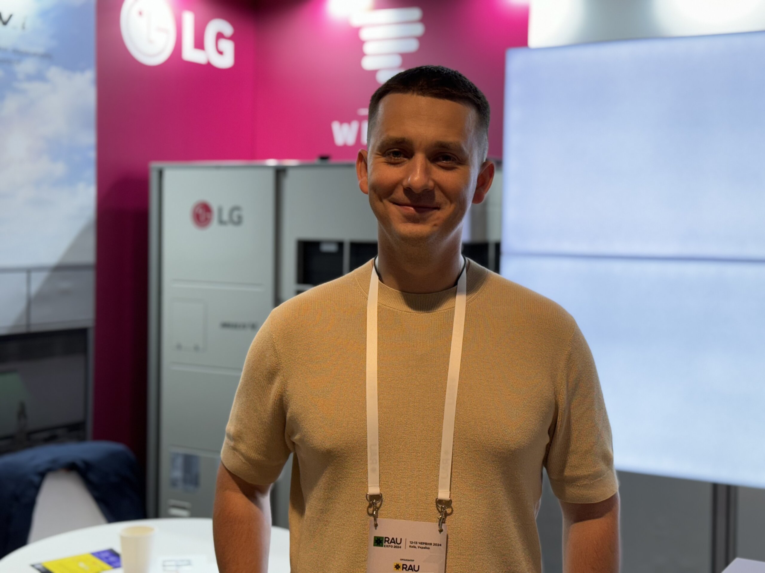 Руководитель B2B департамента LG Electronics в Украине Эдуард Супрунов. Фото: PSM