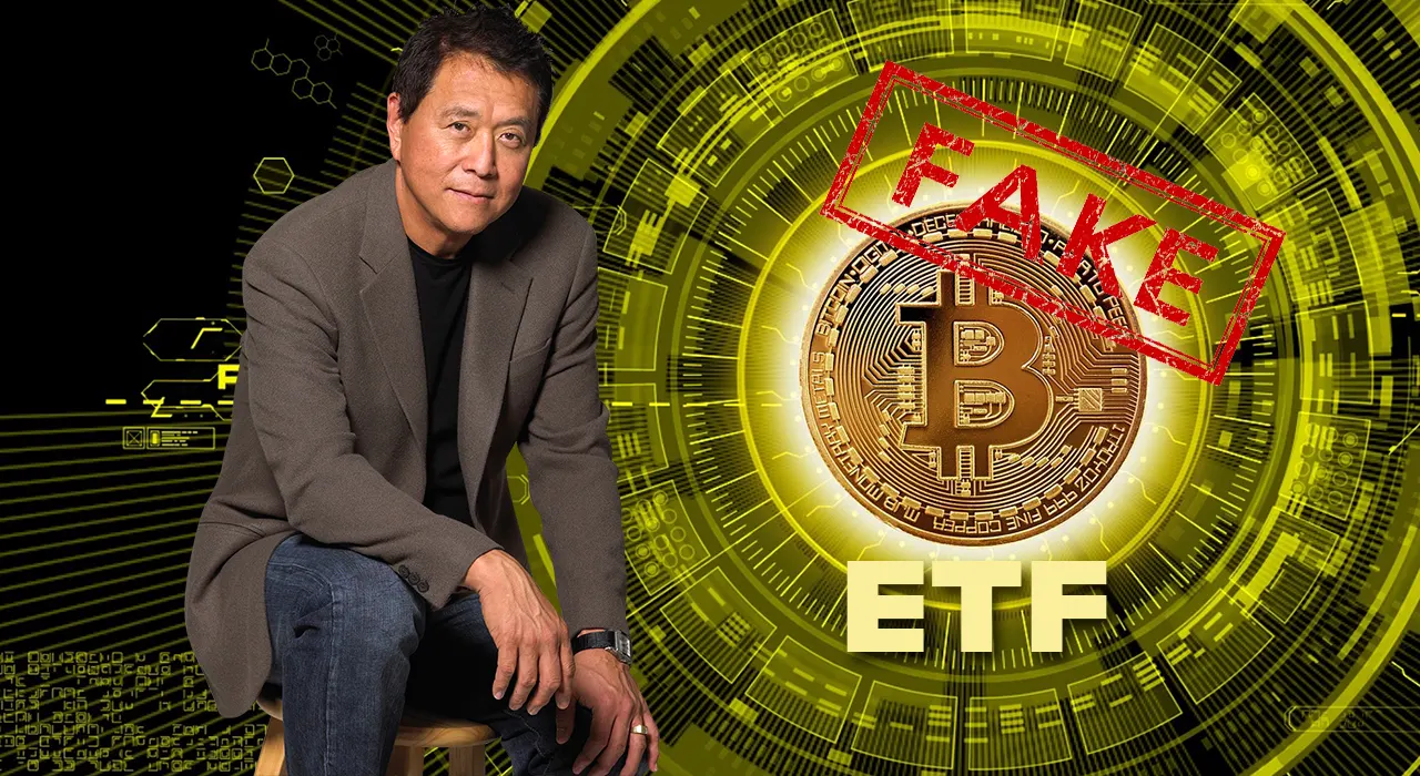 Роберт Кийосаки назвал биткоин-ETF фейковым инвестиционным инструментом