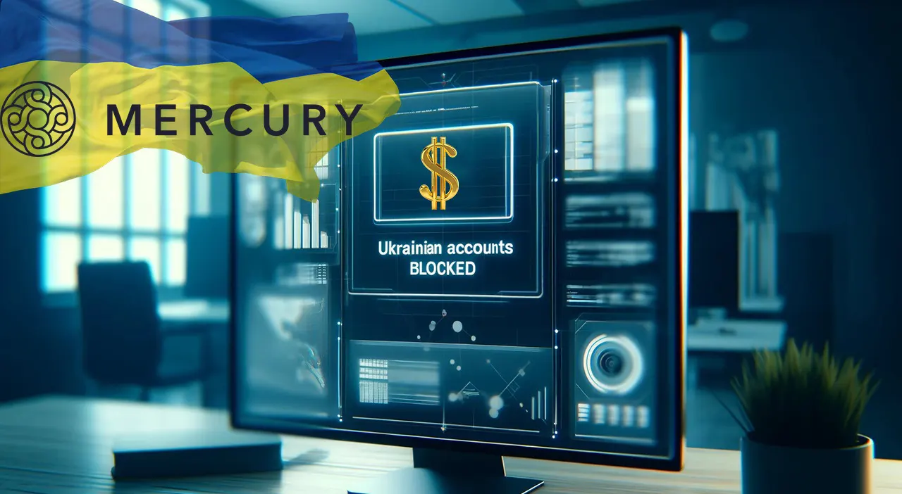 Платежная система Mercury заблокирует счета украинцев: что известно