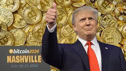 Будущее Биткоина определит Вашингтон — Трамп на конференции Bitcoin 2024