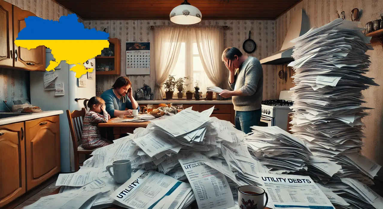 Где в Украине больше всего должников за коммуналку — Опендатабот