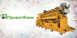 ПриватБанк инвестировал 120 млн грн в газогенераторные установки