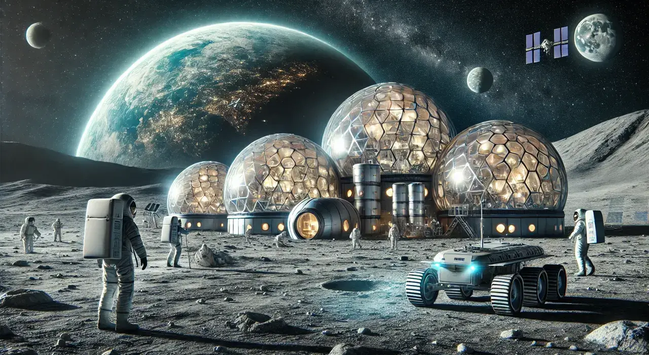 Ученые придумали как построить поселение на Луне из «космических кирпичиков»