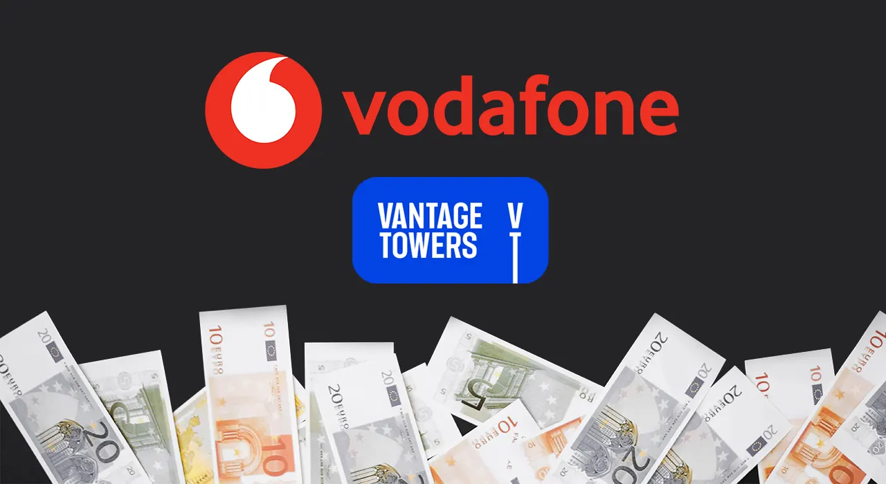Vodafone продала пакет акций Vantage Towers, чтобы погасить долги