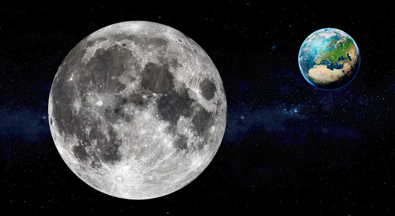 Луна отдаляется от Земли: как это повлияет на человечество