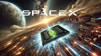 SpaceX запустит в космос первый ИИ-процессор Nvidia