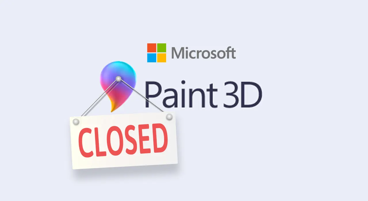 Microsoft закрывает программу Paint 3D — причины