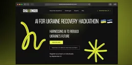Українські стартапи запрошують на хакатон AI for Ukraine Recovery