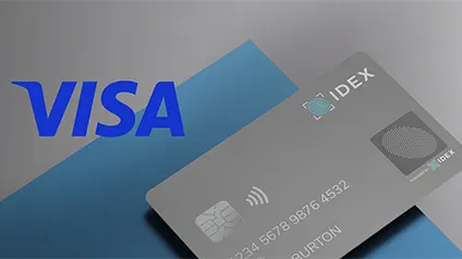 Visa сертифицировала технологию биометрических карт IDEX Pay