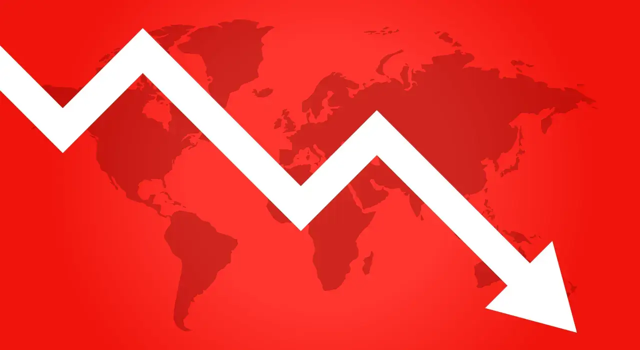 Фондові ринки падають: причини та наслідки