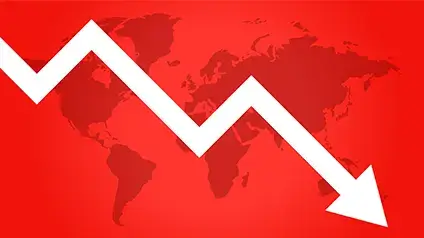 Фондові ринки падають: причини та наслідки