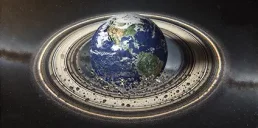 Ученые обнаружили, что раньше Земля имела кольца, как у Сатурна