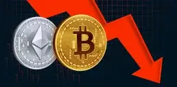 Биткоин и Ethereum упали до месячных минимумов: что происходит
