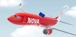 Самолет Supernova Airlines выполнил первый рейс в странах ЕС