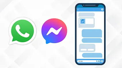 Из WhatsApp и Messenger можно будет писать в другие мессенджеры