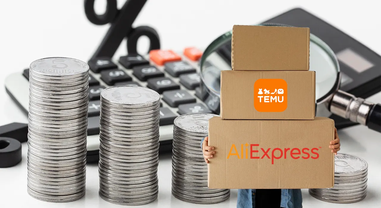 В Україні введуть податки на посилки з Aliexpress та Temu — Рада