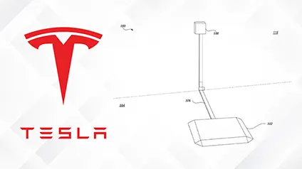 Tesla создала беспроводную зарядку электрокаров