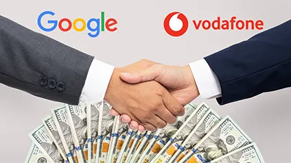 Google та Vodafone підписали угоду на $1 млрд