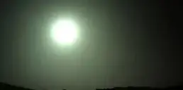 NASA зафиксировало, как выглядит солнечное затмение с Марса