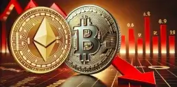 Біткоїн впав до $69 000, ETH та основні альткоїни також обвалилися