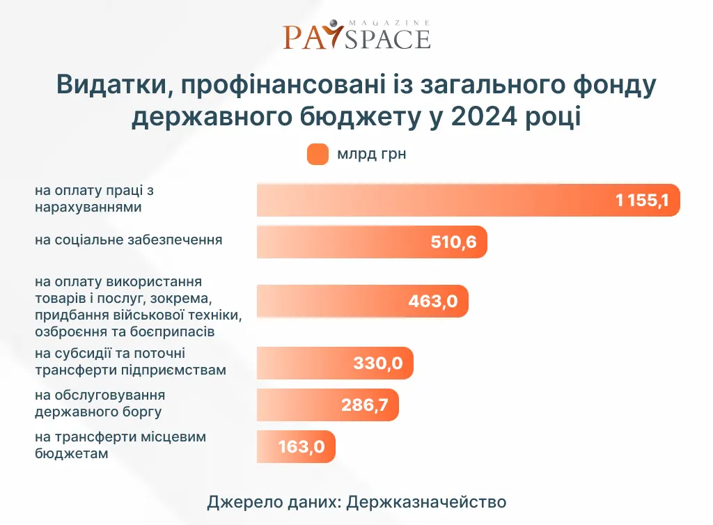 На що держава витратила майже 3 трильйони гривень у 2024: розподіл видатків