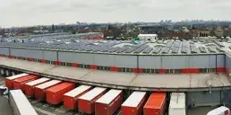 Нова пошта запустила свою первую солнечную электростанцию