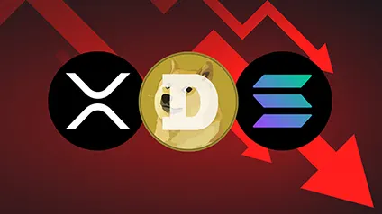 XRP, Solana, Dogecoin впали на 10%: що далі