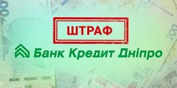 НБУ оштрафовал «Кредит Дніпро» на ₴10 млн за нарушение финмониторинга