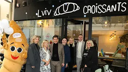 Сеть Lviv Croissants появилась еще в одной стране Европы