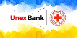 Unex Bank и Красный Крест выпустили благотворительную карту для украинцев