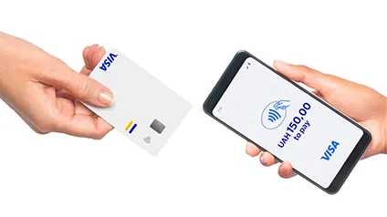 Використання технології Tap to Phone зросло на 200% — Visa