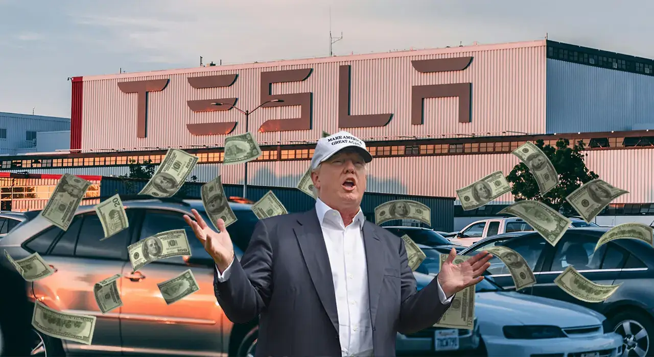 Сколько вы получили, вложив $1000 в акции Tesla, когда Трамп стал президентом