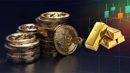 Якою буде ціна Біткоїна, якщо золото досягне $5000