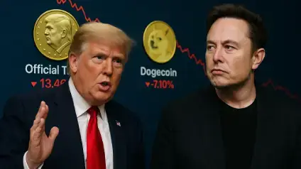 Конфлікт Трампа з Маском вдарив по крипторинку: які монети постраждали