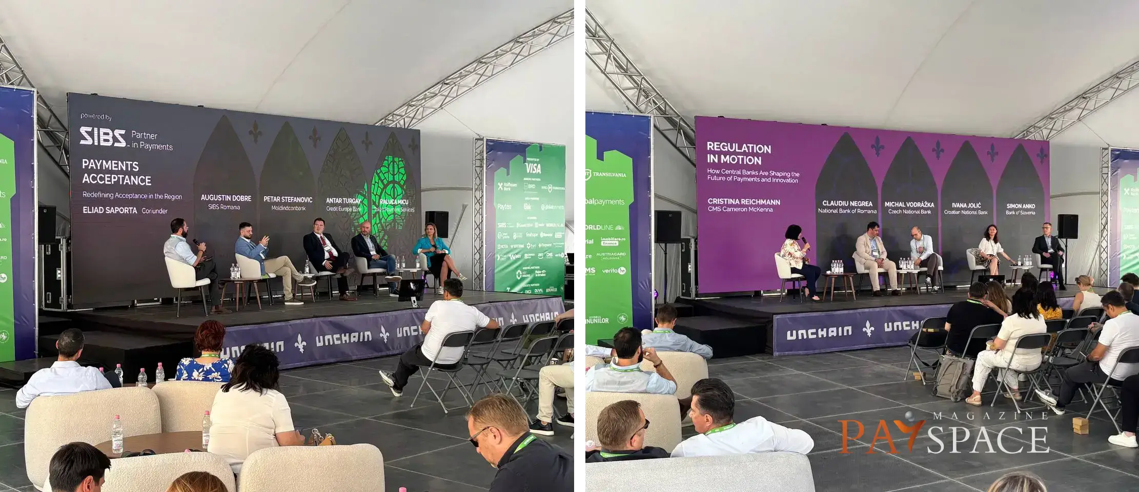 В Румынии стартовала конференция UNCHAIN Fintech Festival — фоторепортаж