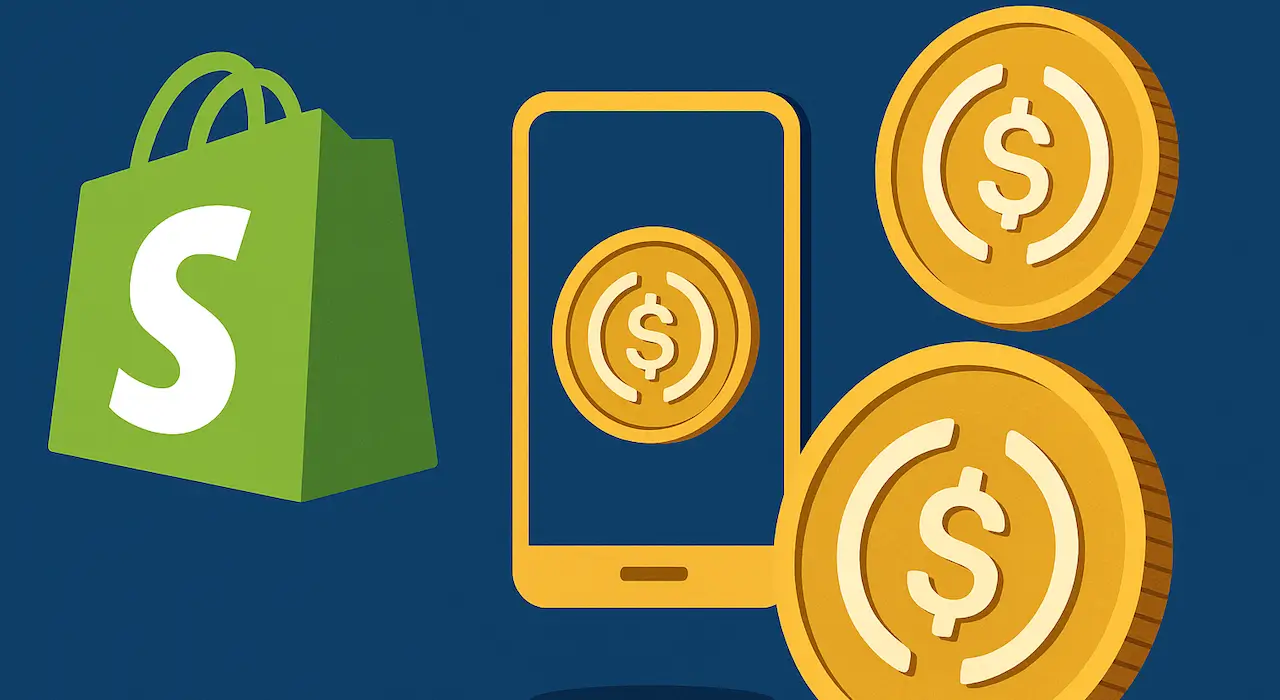 Shopify прийматиме оплату в стейблкоїнах 