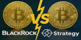 BlackRock vs. Strategy: у кого більше біткоїнів