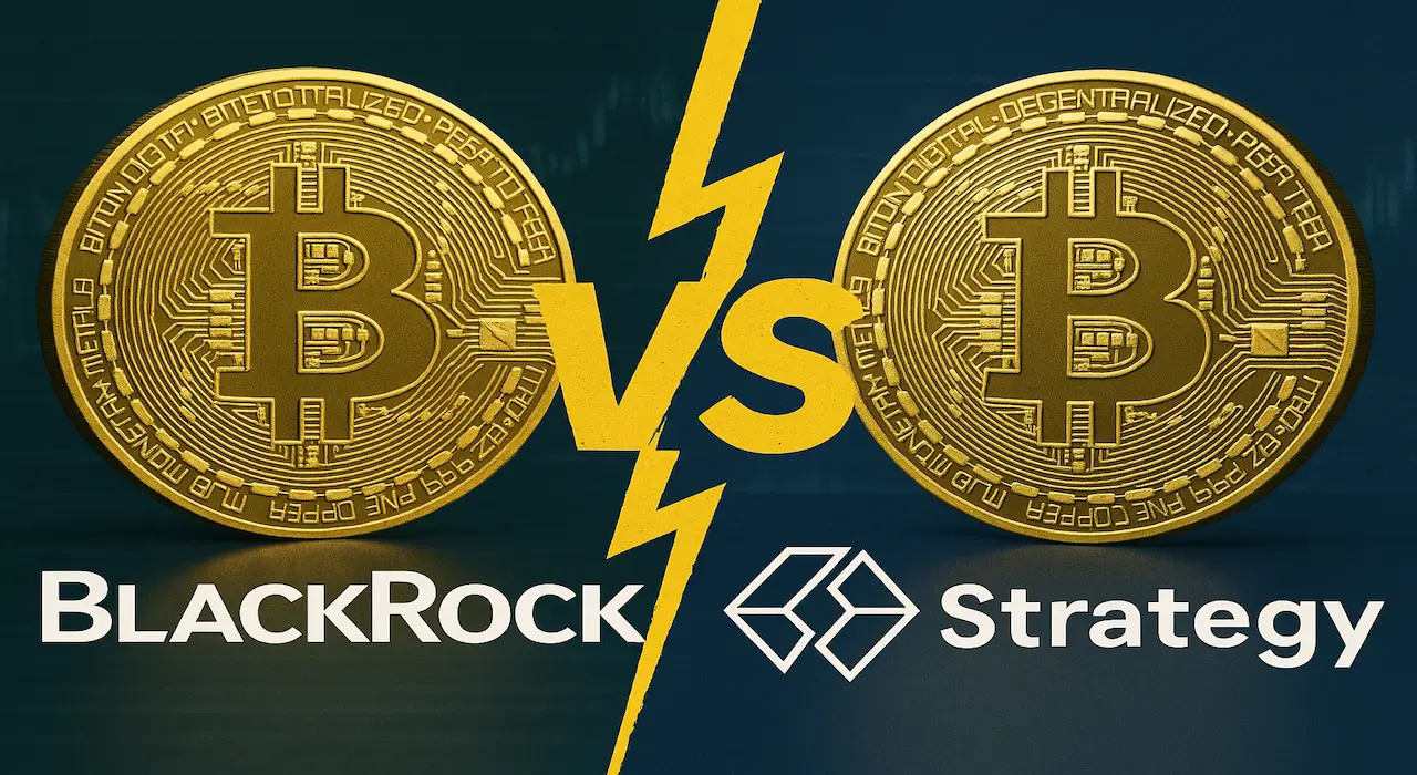 BlackRock vs. Strategy: у кого більше біткоїнів