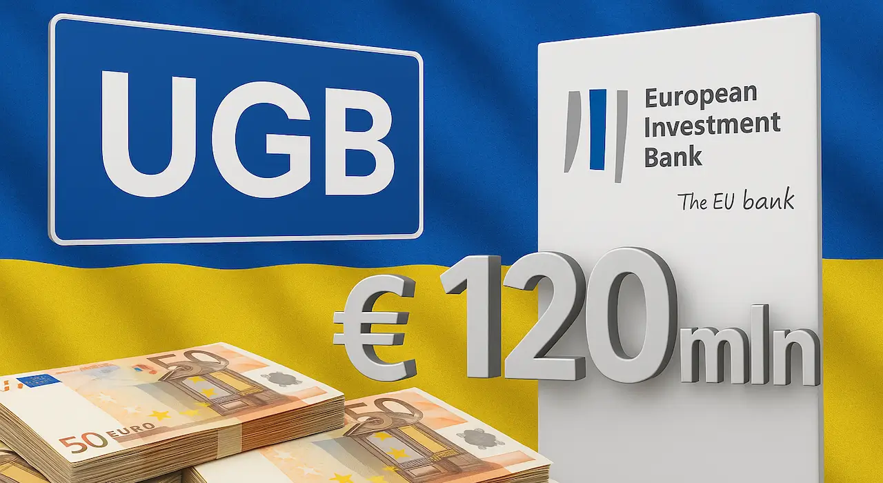 UGB получил от ЕИБ €120 млн для поддержки украинского бизнеса