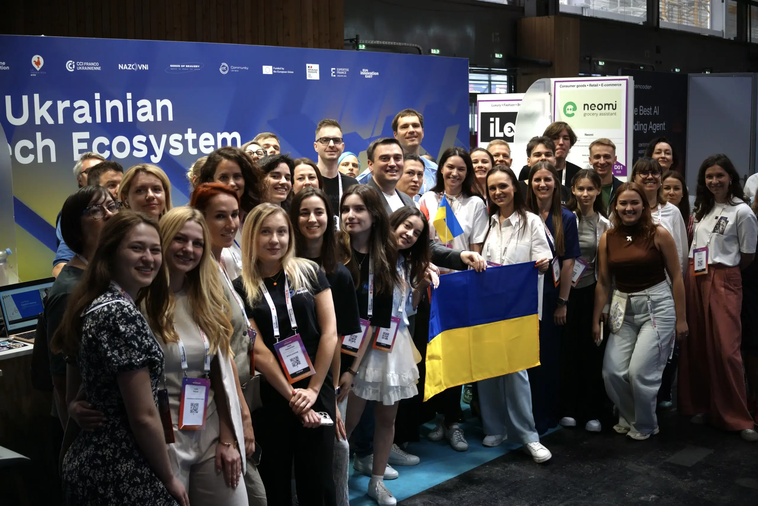 Українська делегація на найбільшій у Європі виставці інновацій Viva Technology 2025 у Парижі