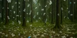 Учені виявили, що ліси «дощать» пластиком