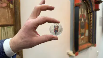 НБУ презентував нову срібну пам’ятну монету «Архангел Михаїл»