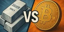 Срібло vs Біткоїн: який актив показав себе краще у 2025