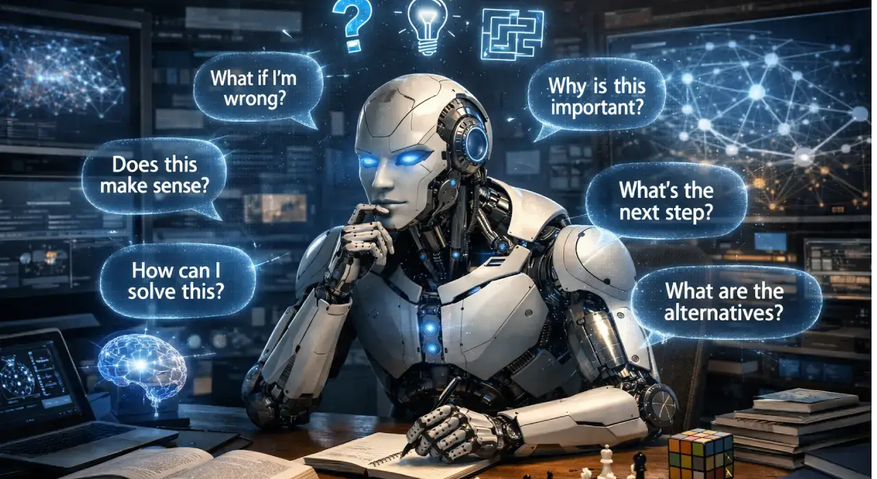 ШІ вчиться міркувати, ставлячи запитання самому собі
