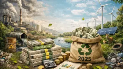 Скільки українці сплатили екологічного податку в 2025 році