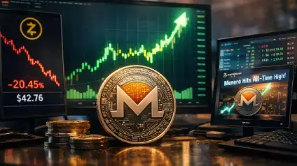Monero б’є історичні рекорди: як XMR випередив ринок на тлі провалу Zcash