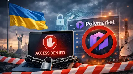 В Україні офіційно обмежили доступ до Polymarket