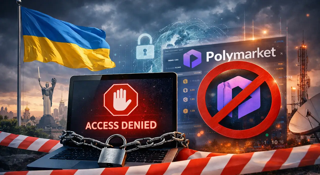 В Україні офіційно обмежили доступ до Polymarket
