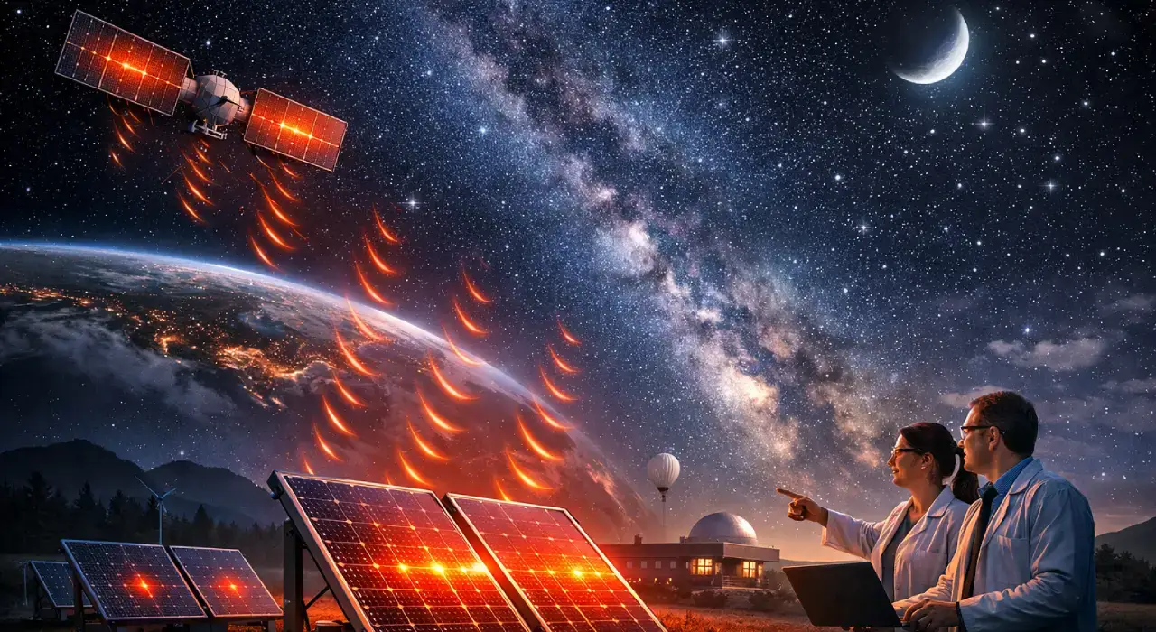 З'явився новий тип сонячних панелей, що працюють вночі