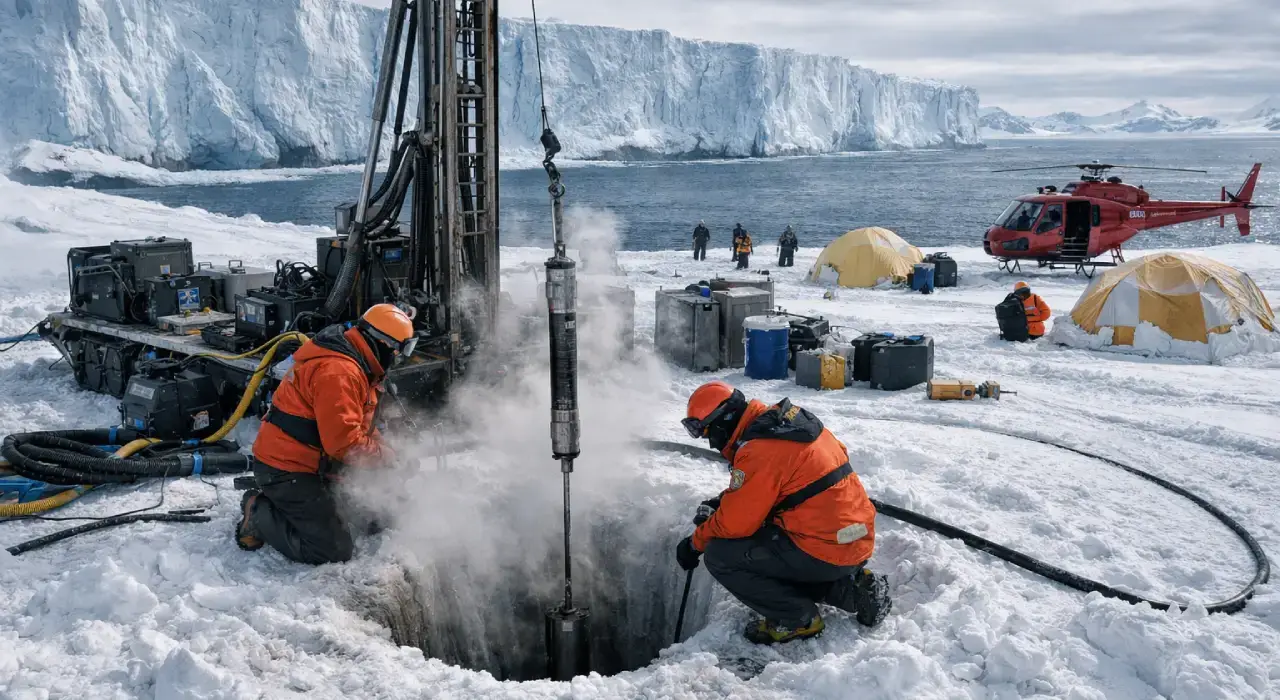 Вчені пробурили льодовик Судного дня і ось що вияснили